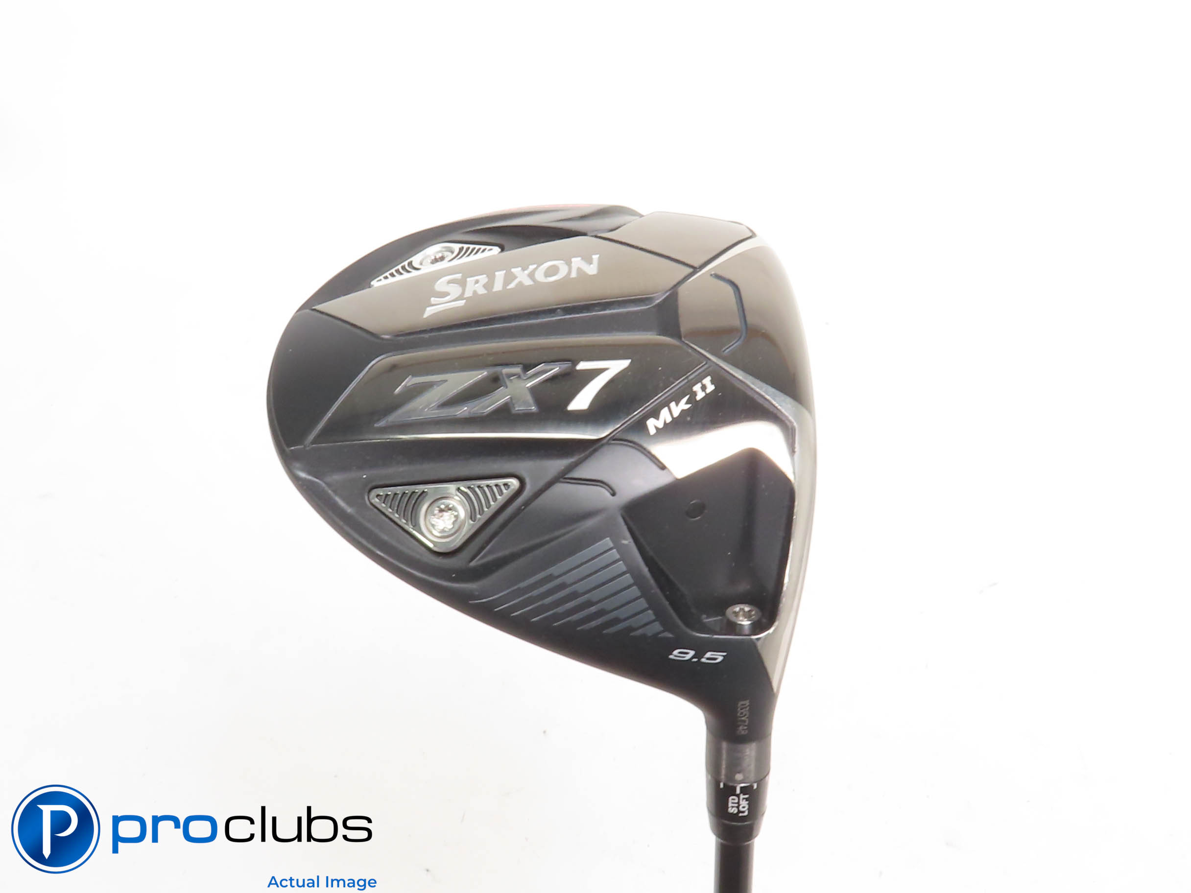 T Srixon ZX7 MKII 9.5* Driver - HZRDUS RDX Smoke Blue 60g 6.0